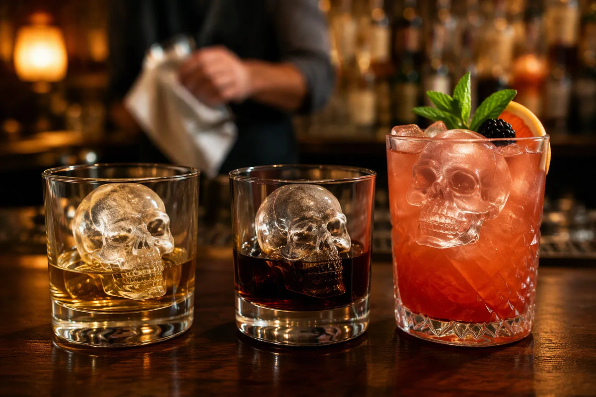 Best Drinks for Skull Ice: Whiskey, Rum & Cocktail Pairings