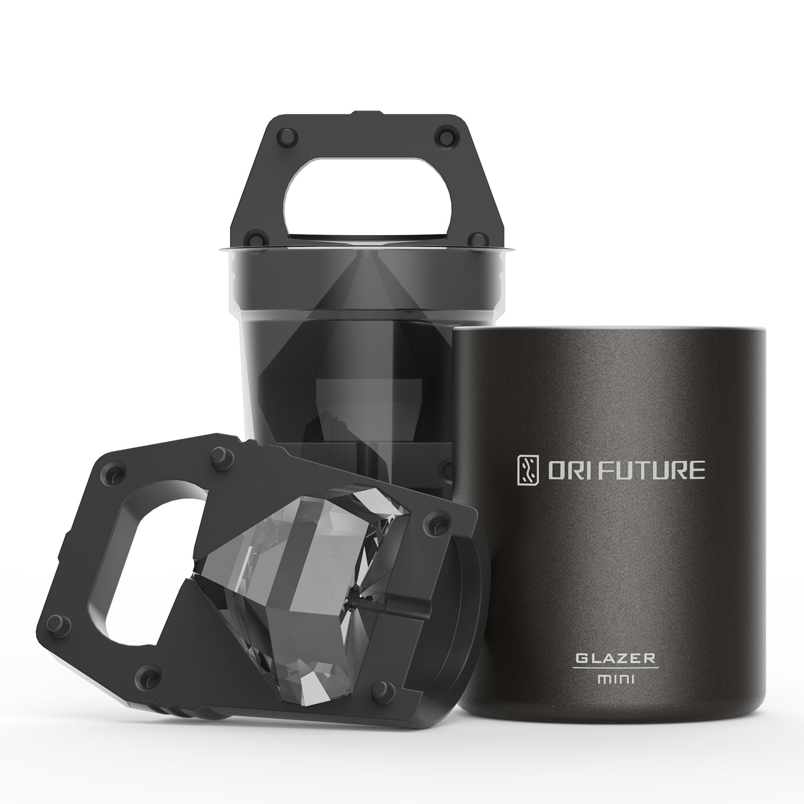 GLAZER mini Whiskey ice ball machine: 100% Clear Ice Mold with Various Shapes | Take ICE Easy!