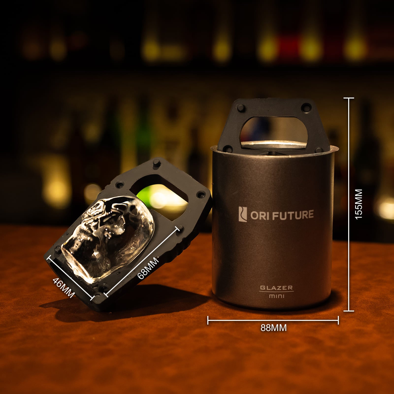 Product keyword - skull ice mold Gifts - GLAZER mini | Take ICE Easy! - ORI Future