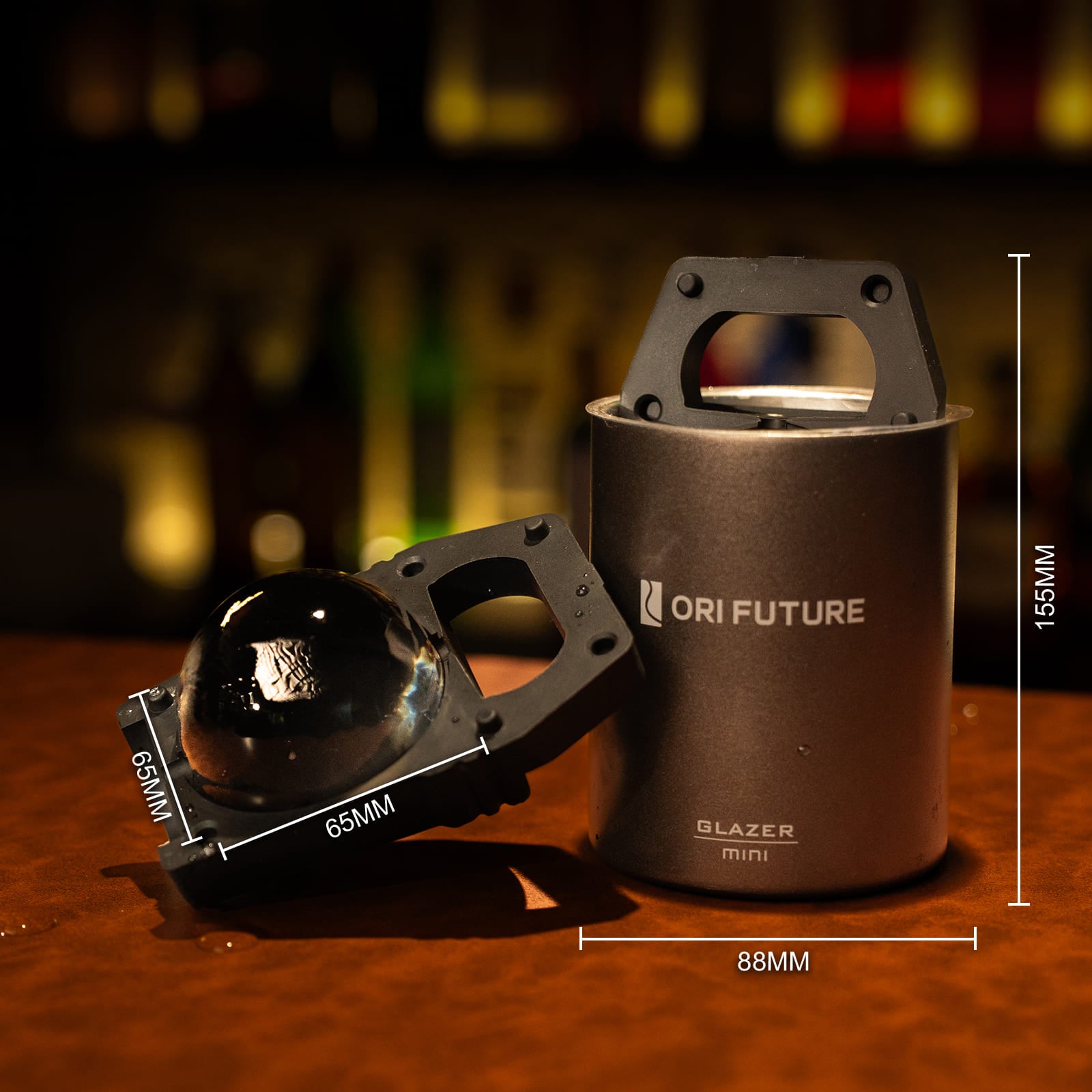 Product keyword - ball ice mold - GLAZER mini | Take ICE Easy! - ORI Future