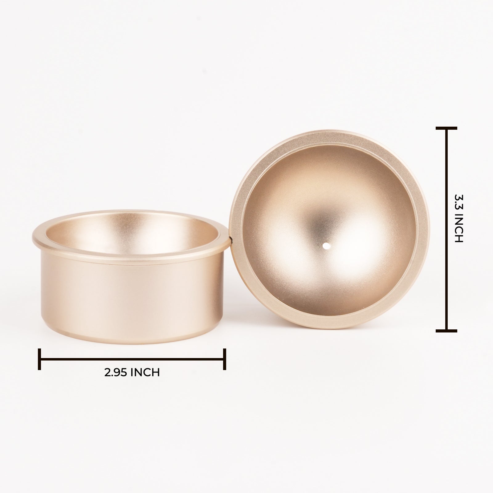 Ball inserts ice mold