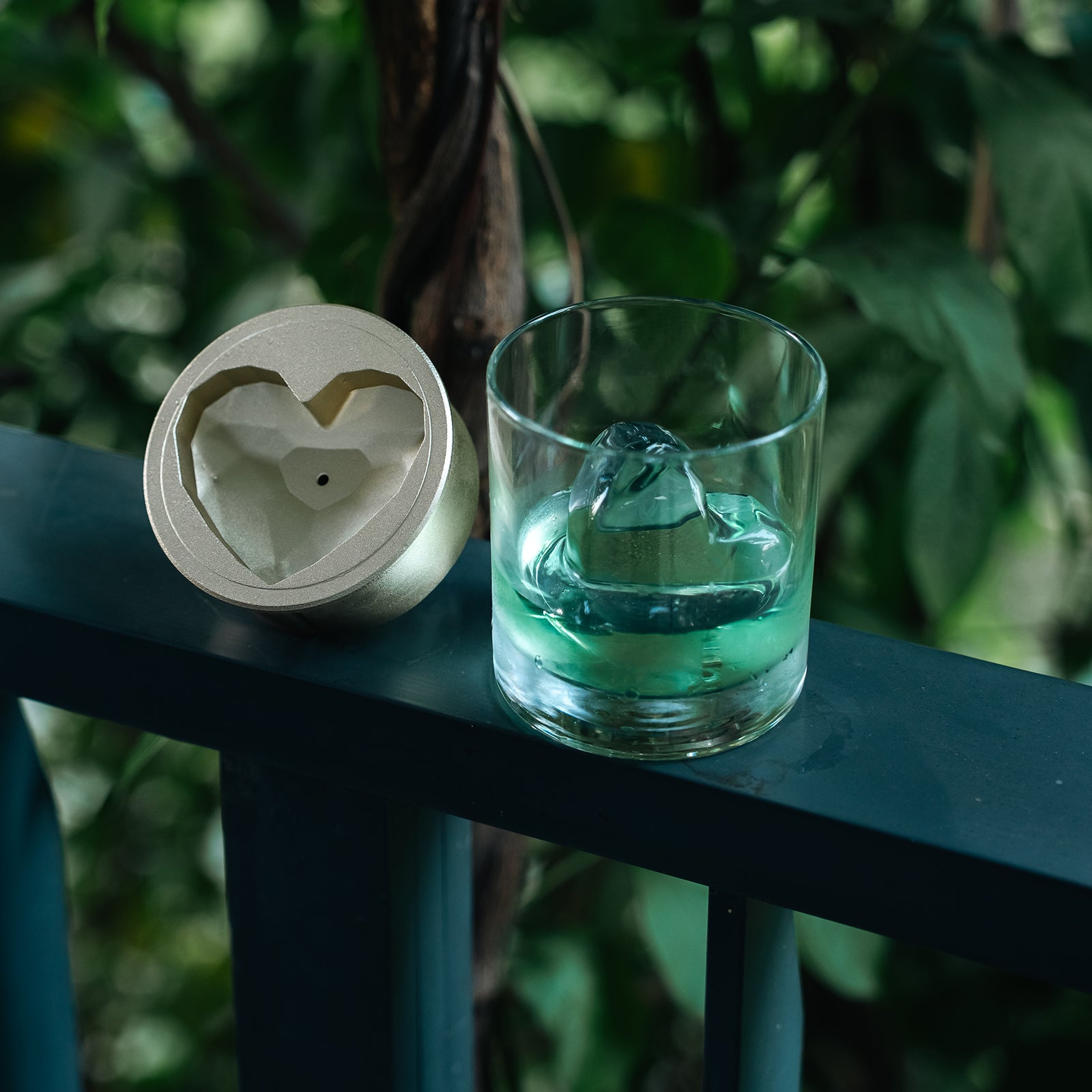 Heart shaped ice mold