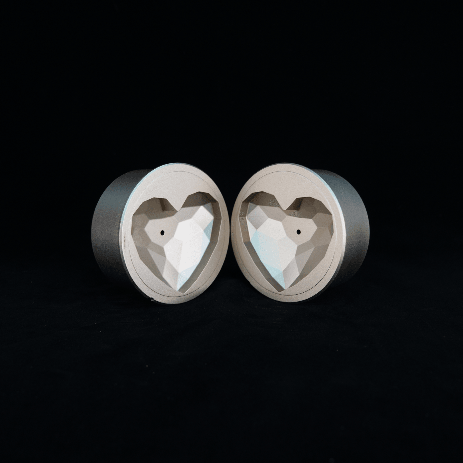 Heart shaped ice mold