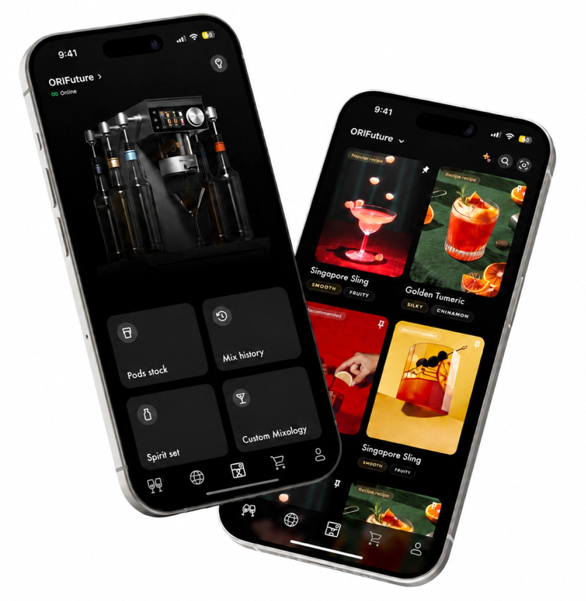 ORI Mix app across connected devices