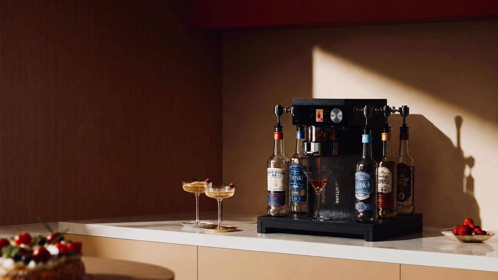 ORI Mix cocktail machine preparing a drink