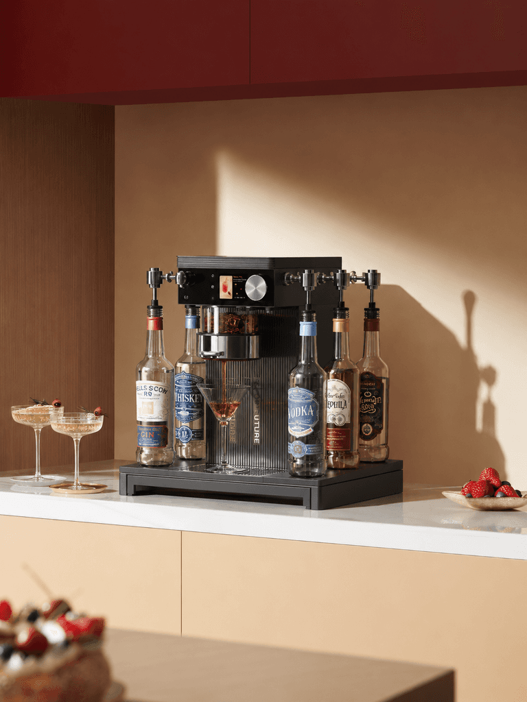 Bartender preparing a cocktail