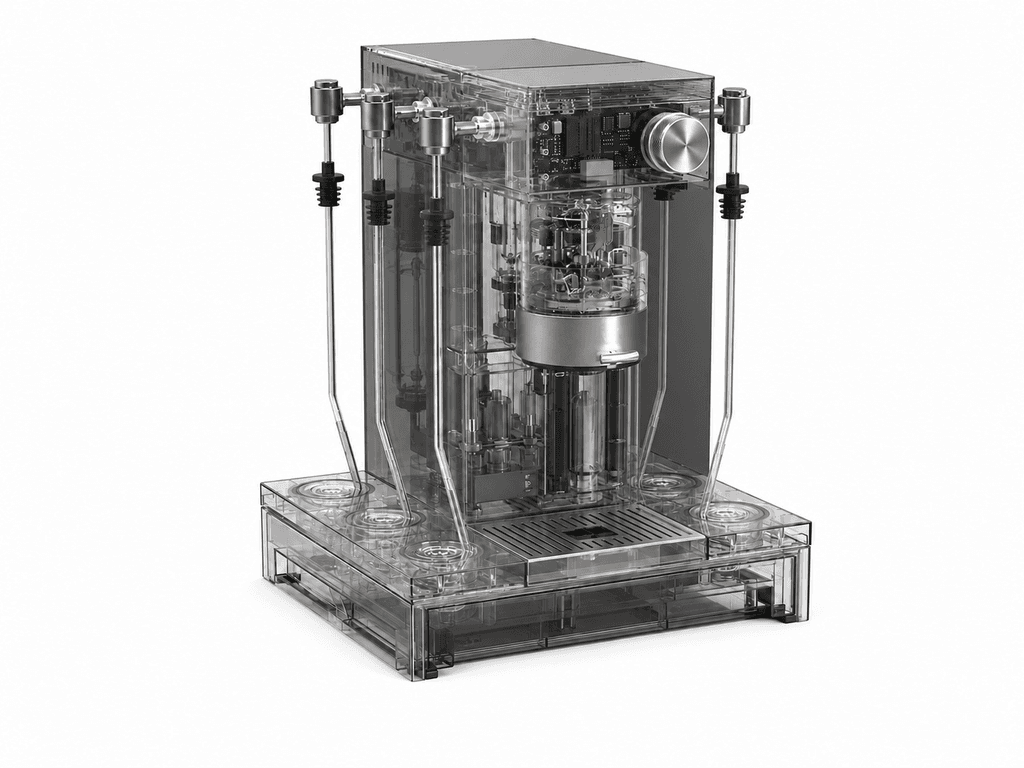 ORI Mix machine shown for scale